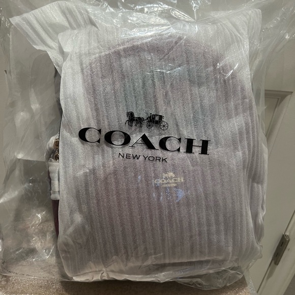NWT Coach Court Backpack With Coach Motif - Picture 12 of 13